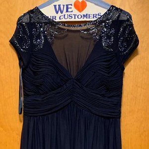 Navy Evening Gown